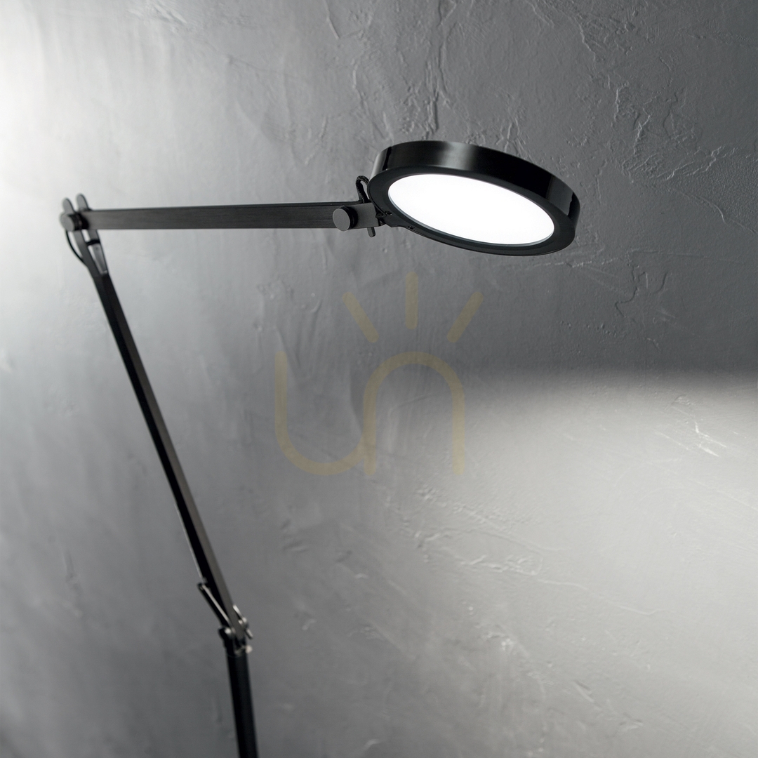 Anzeige Stehlampe Ideallux Futura PT Nero schwarz LED dimmbar 145 cm 204949 Stehlampe Ideallux Futura PT Nero schwarz LED dimmbar 145 cm 204949