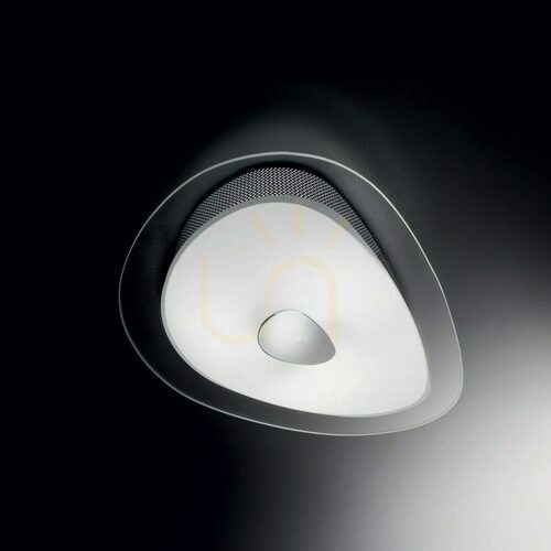 Prüfen Plafond Ideallux GEKO PL3 weiß Chrom Glas E27 3x60W 018508