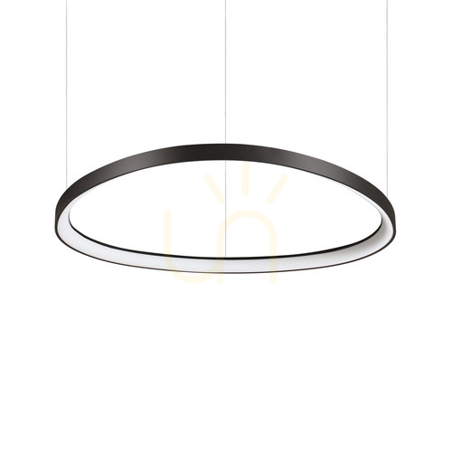 Prüfen Pendelleuchte Ideallux Gemini D081 DALI/PUSH schwarz LED 81 cm 304724