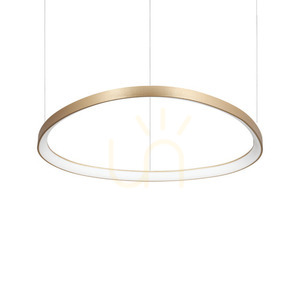 Pendelleuchte Ideallux GEMINI D081 Messing LED 55W dimmbar 3000K 304731 small 0
