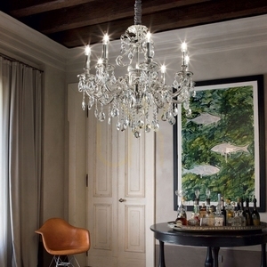 Pendelleuchte Ideallux Gioconda SP12 Argento Silber 90 cm 164953 small 3