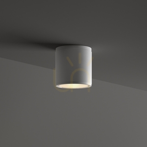 Außen Deckenleuchte Ideallux GUN PL1 Bianco weiß GU10 122663 small 1