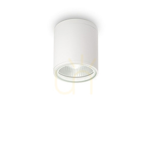 Außen Deckenleuchte Ideallux GUN PL1 Bianco weiß GU10 122663 small 4