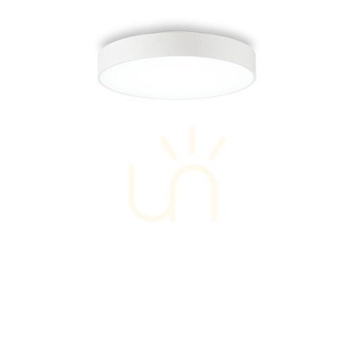 Prüfen Plafond Ideallux HALO D35 LED 3000K weiß 22W 223186