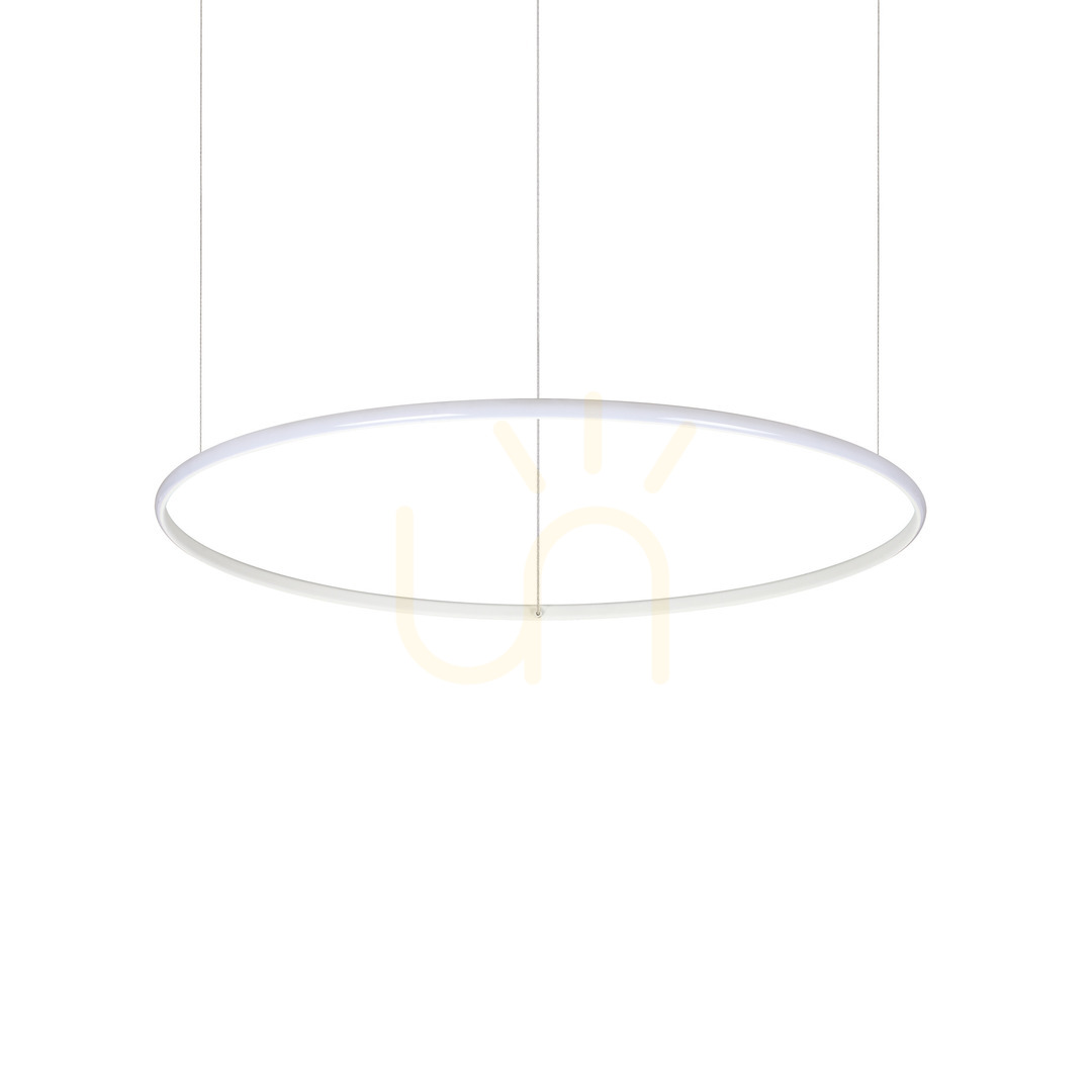 Prüfen Pendelleuchte Ideallux HulaHoop SP D081 LED 39W weiß 258768 Pendelleuchte Ideallux HulaHoop SP D081 LED 39W weiß 258768