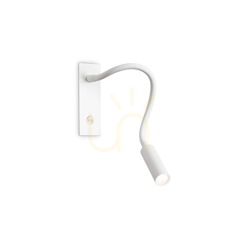 Prüfen Wandleuchte Ideallux IO AP Bianco weiß LED 3W 285320