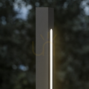 Außenstehleuchte Ideallux JEDI PT H160 Nero schwarz 293202 small 6