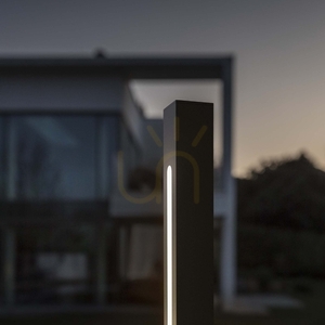Außenstehleuchte Ideallux JEDI PT H160 Nero schwarz 293202 small 8
