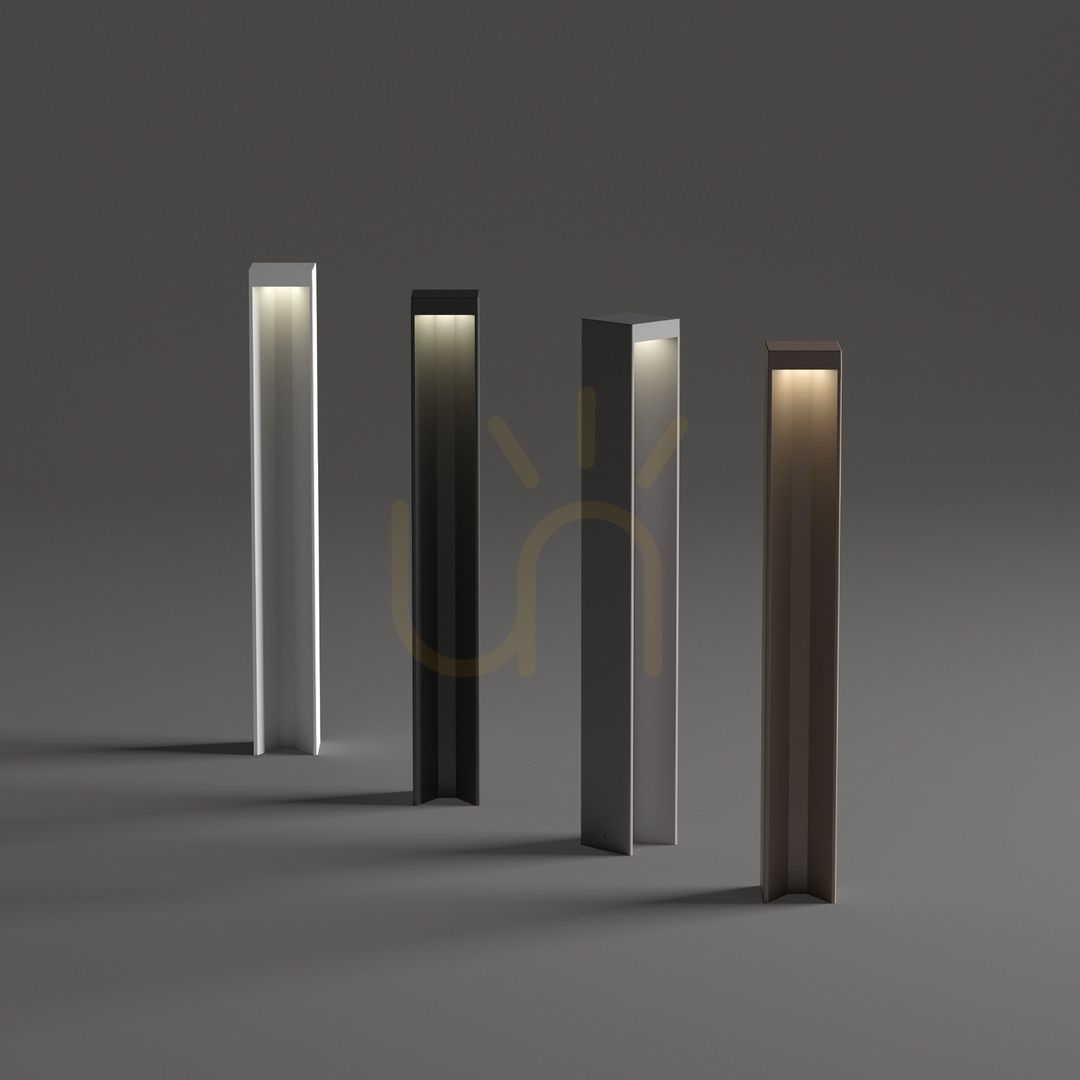 Vorschau Außenstehleuchte Ideallux KURT 65 cm weiß LED 4000K 11W Metall 294049 Außenstehleuchte Ideallux KURT 65 cm weiß LED 4000K 11W Metall 294049