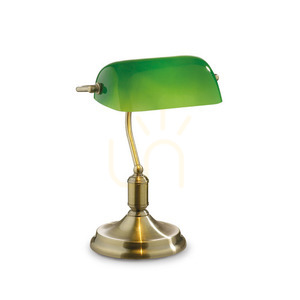 Tischleuchte Ideallux Lawyer TL1 Brunito Champagner E27 045030 0 Tischleuchte Ideallux Lawyer TL1 Brunito Champagner E27 045030 small 0