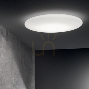 Plafond Ideallux Level PL D58 LED 32W weiß Glas Metall 261188 2 Plafond Ideallux Level PL D58 LED 32W weiß Glas Metall 261188 small 2