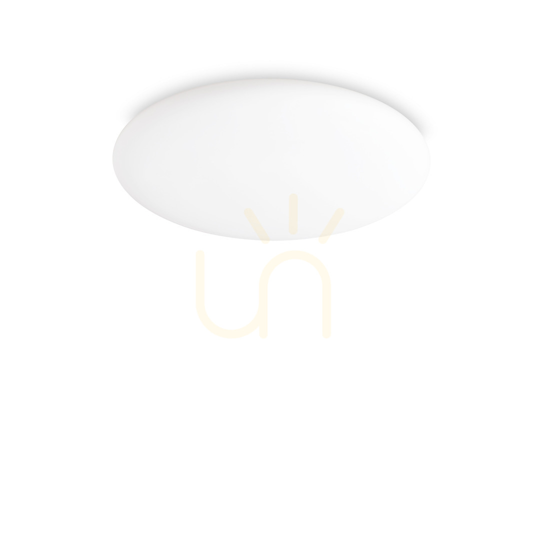 Prüfen Plafond Ideallux Level PL D58 LED 32W weiß Glas Metall 261188 Plafond Ideallux Level PL D58 LED 32W weiß Glas Metall 261188