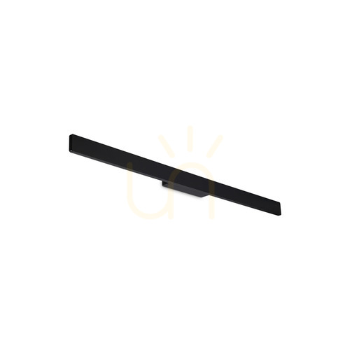 Prüfen Außenwandleuchte Ideallux Linea AP D104 Nero schwarz LED 20W 313498