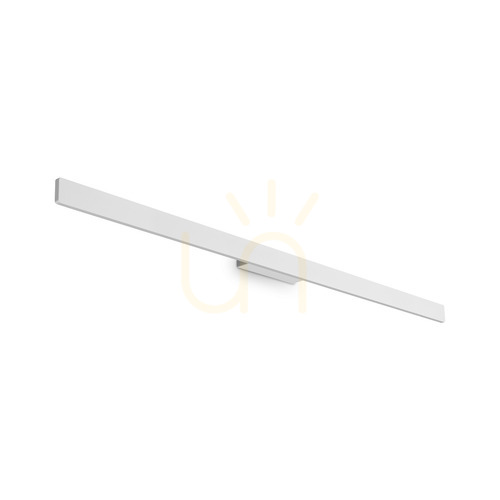 Prüfen Außenwandleuchte Ideallux Linea AP D144 weiß LED 23W 328584