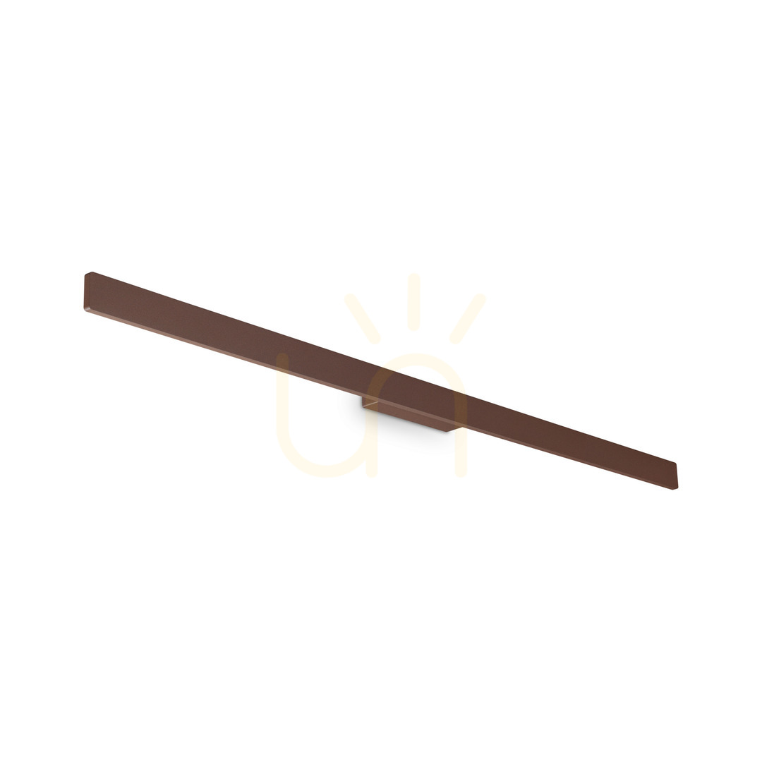 Prüfen Außenwandleuchte Ideallux LINEA AP D144 Coffee LED 23W braun 328591 Außenwandleuchte Ideallux LINEA AP D144 Coffee LED 23W braun 328591