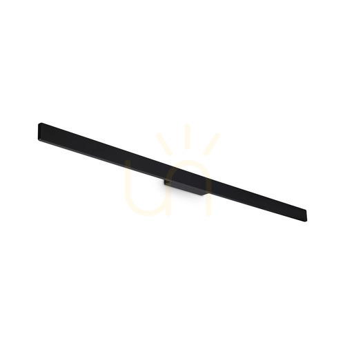 Prüfen Außenwandleuchte Ideallux LINEA AP D144 Nero schwarz LED 23W 328607
