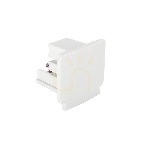 Prüfen Endkappe für Ideal Lux LINK 3-Phasen-Stromschiene, weiß, 3,5 cm, 169613