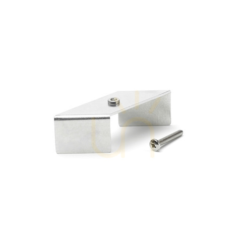 Prüfen Einbaurahmen Ideallux LINK Trim Kit silber 45 mm Aluminium 188195