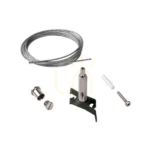Pendelleuchten-Zubehör Ideallux LINK Trimless Kit ohne Rosette 3 m schwarz 243283 small 0