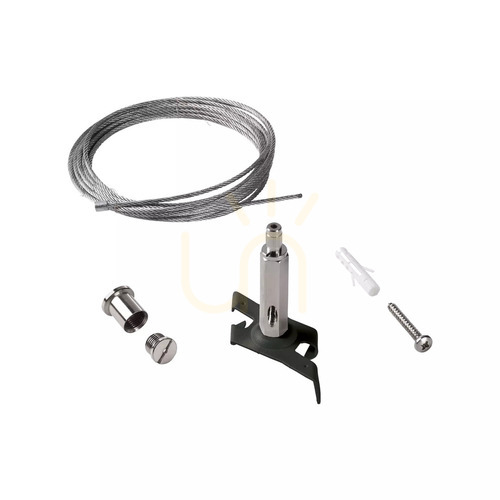 Prüfen Pendelleuchten-Zubehör Ideallux LINK Trimless Kit ohne Rosone 5 m schwarz 243238
