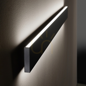 Wandleuchte Ideallux Linus AP 3000K schwarz LED 32W 120 cm 242019 small 1