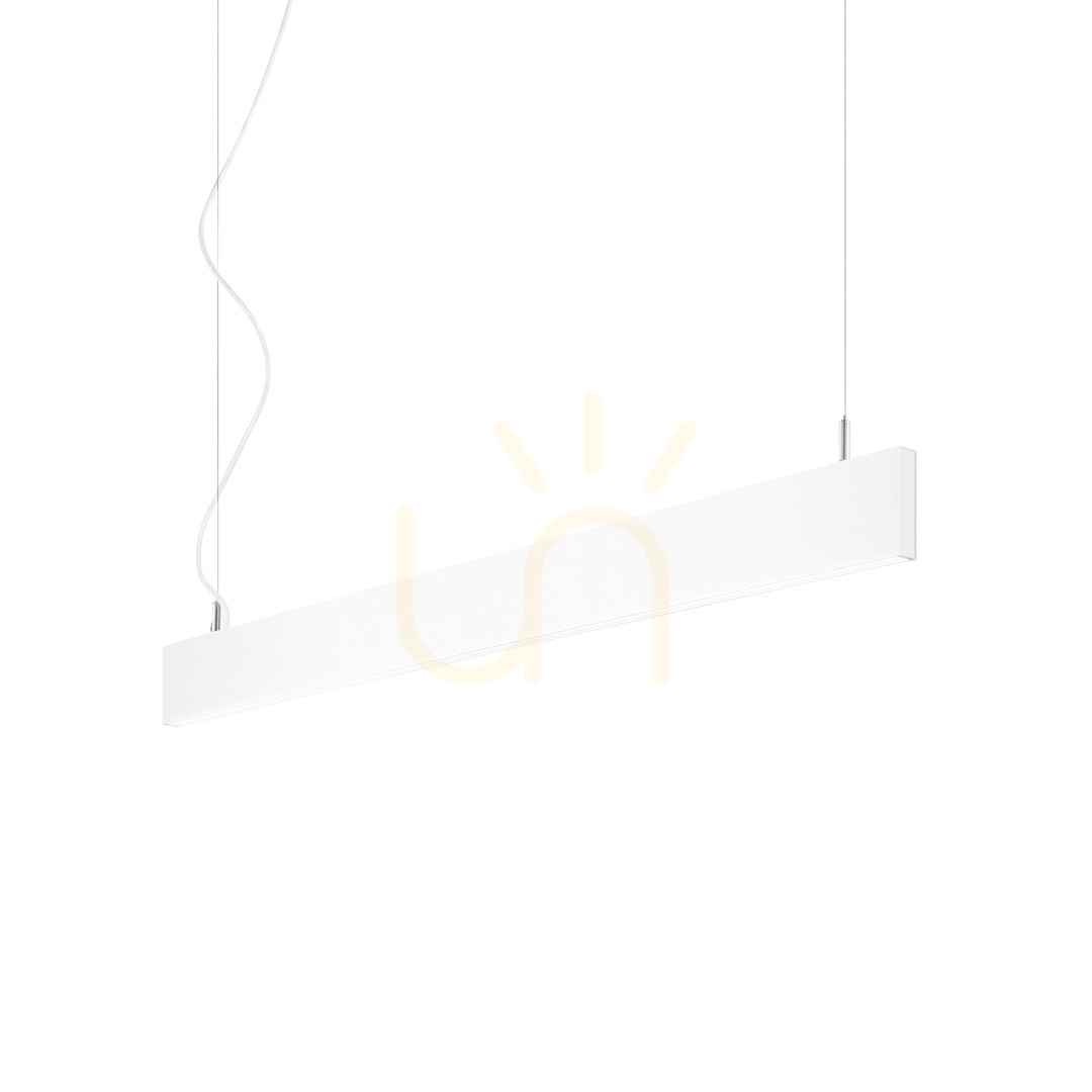 Prüfen Pendelleuchte Ideallux Steel Linus SP weiß LED 32W 3000K 120 cm 241968 Pendelleuchte Ideallux Steel Linus SP weiß LED 32W 3000K 120 cm 241968