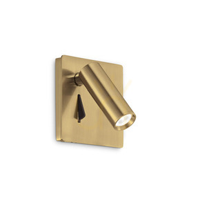 Wandleuchte Ideallux LITE Messing LED 3W 250120 0 Wandleuchte Ideallux LITE Messing LED 3W 250120 small 0