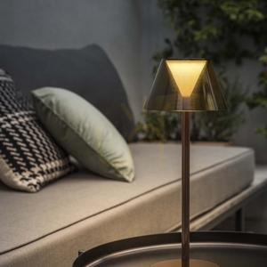 Tischleuchte Ideallux Lolita TL Cool Grey LED 1,8W dimmbar grau 286730 small 4