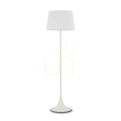 Prüfen Stehlampe Ideallux London PT1 Bianco weiß E27 174 cm 110233