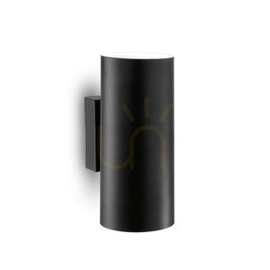 Wandleuchte Ideallux LOOK AP2 schwarz GU10 2-flammig Aluminium 095998 small 4