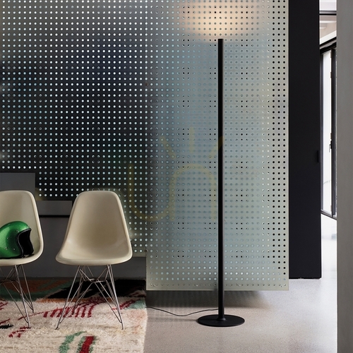 Prüfen Stehlampe Ideallux Look PT1 Nero LED 24W dimmbar schwarz 180 cm 304915