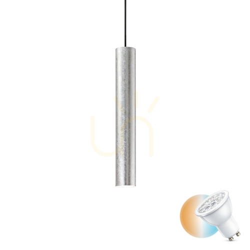 Prüfen Pendelleuchte Ideallux Look SP1 D06 Argento silber GU10 141800