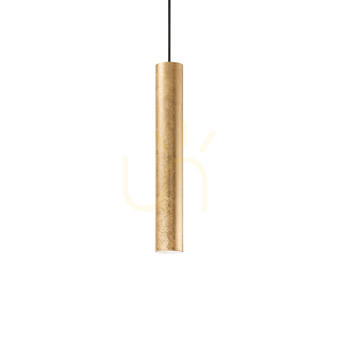 Prüfen Pendelleuchte Ideallux Look SP1 D06 ORO Gold GU10 141817 Pendelleuchte Ideallux Look SP1 D06 ORO Gold GU10 141817