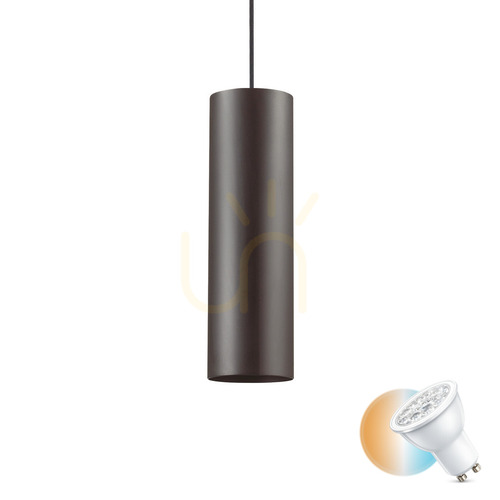 Prüfen Pendelleuchte Ideallux Look SP1 D12 Nero schwarz GU10 158723
