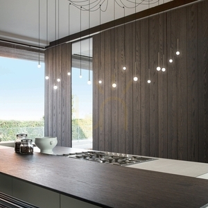 Pendelleuchte Ideallux Lucciola SP16 Messing LED 16W 284019 small 1