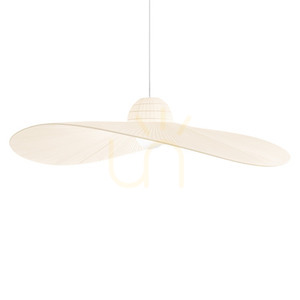 Pendelleuchte Ideallux Madame SP1 Avorio creme Stoff E27 Ø110 cm 219875 small 0
