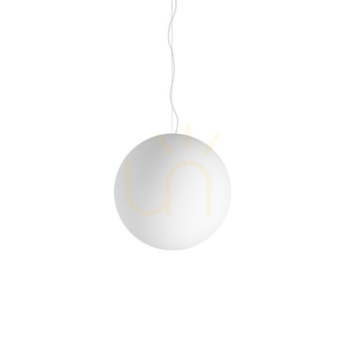 Prüfen Pendelleuchte Ideallux MAPA BIANCO SP1 D50 weiß Glas Metall E27 032122