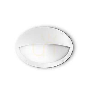 Außenwandleuchte Ideallux POLAR weiß E27 IP66 Harz 096735 small 0