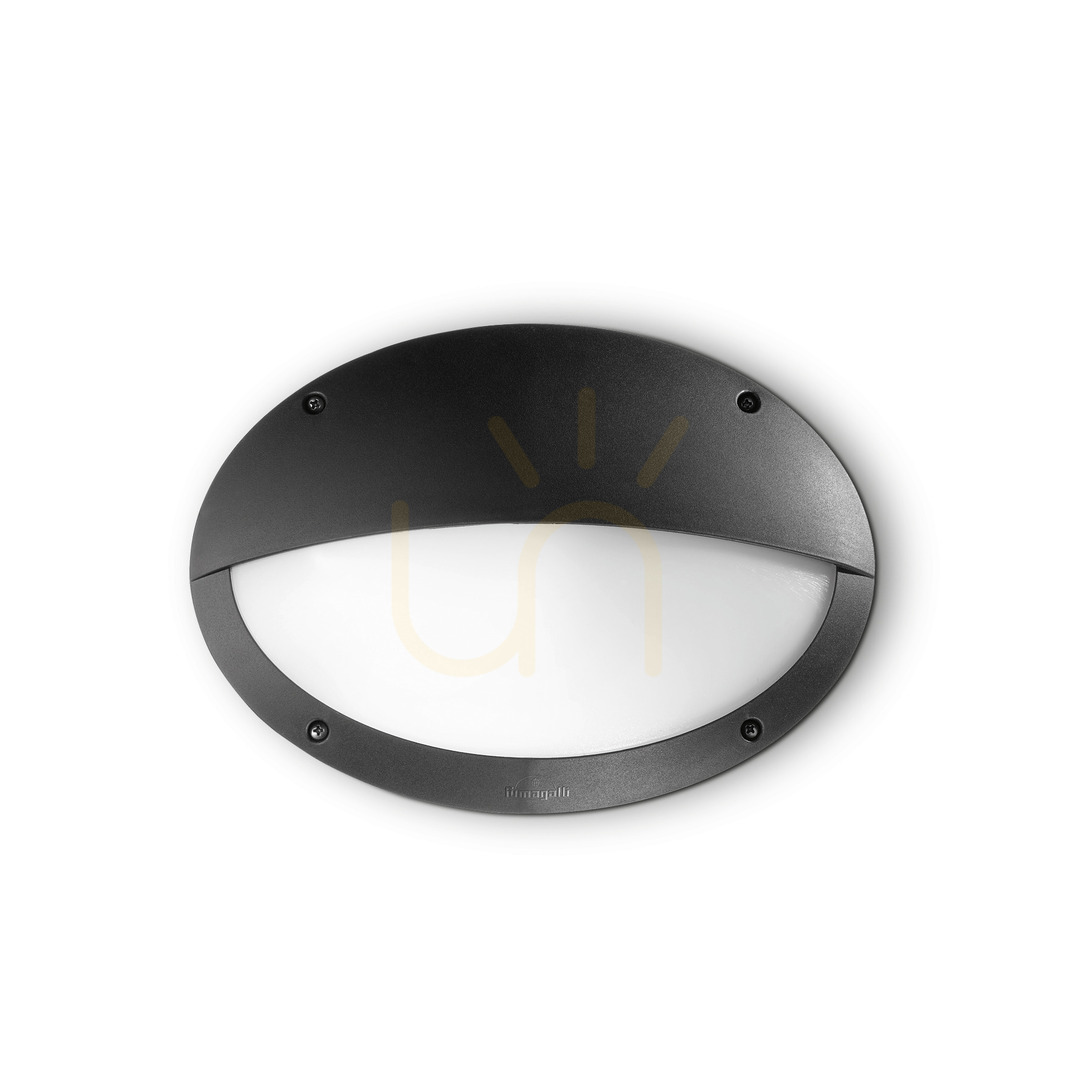 Prüfen Außenwandleuchte Ideallux POLAR schwarz E27 IP66 096728 Außenwandleuchte Ideallux POLAR schwarz E27 IP66 096728