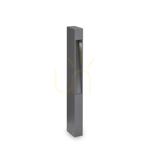 Prüfen Außenstehleuchte Ideallux Mercurio PT1 anthrazit Aluminium G9 60 cm 114347
