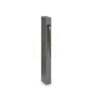 Außenstehleuchte Ideallux Mercurio PT1 anthrazit Aluminium G9 60 cm 114347 0 Außenstehleuchte Ideallux Mercurio PT1 anthrazit Aluminium G9 60 cm 114347 small 0