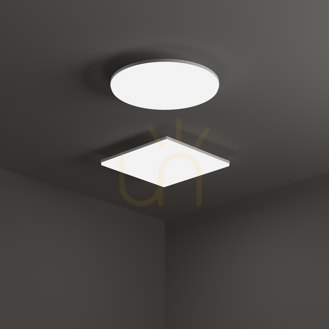 Aussicht Außen-Deckenleuchte Ideallux MIB Round weiß LED 3000K 30 cm 269115 Außen-Deckenleuchte Ideallux MIB Round weiß LED 3000K 30 cm 269115