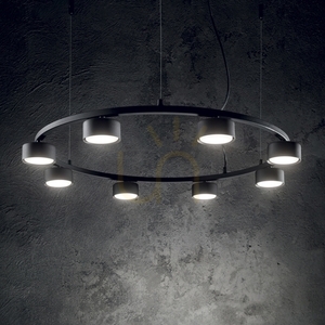 Pendelleuchte Ideallux Minor Linear SP4 schwarz 4-flammig GX53 235455 1 Pendelleuchte Ideallux Minor Linear SP4 schwarz 4-flammig GX53 235455 small 1