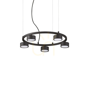 Pendelleuchte Ideallux Minor Round SP5 schwarz 50 cm GX53 235516 small 0