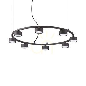 Pendelleuchte Ideallux Minor Round SP8 schwarz 235547 small 0