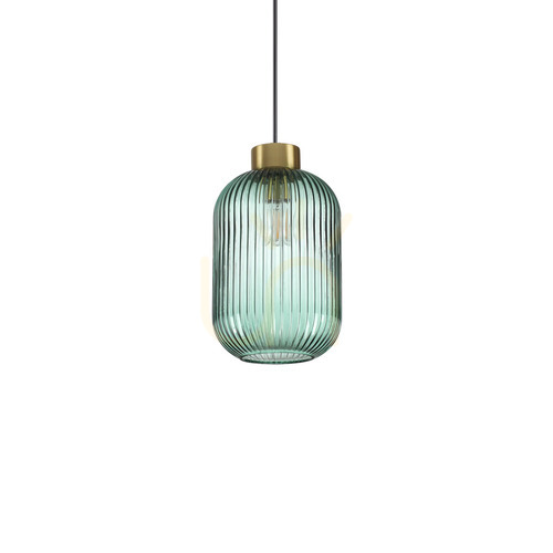 Prüfen Pendelleuchte Ideallux MINT 1 SP1 Verde grün Glas E27 248554