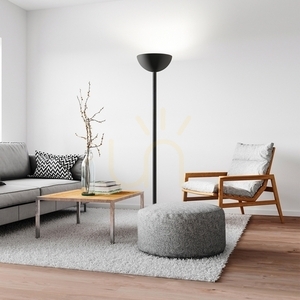 Stehlampe Ideallux MIX-UP 328164 weiß E27 169,5 cm Metall Ø30 cm small 2
