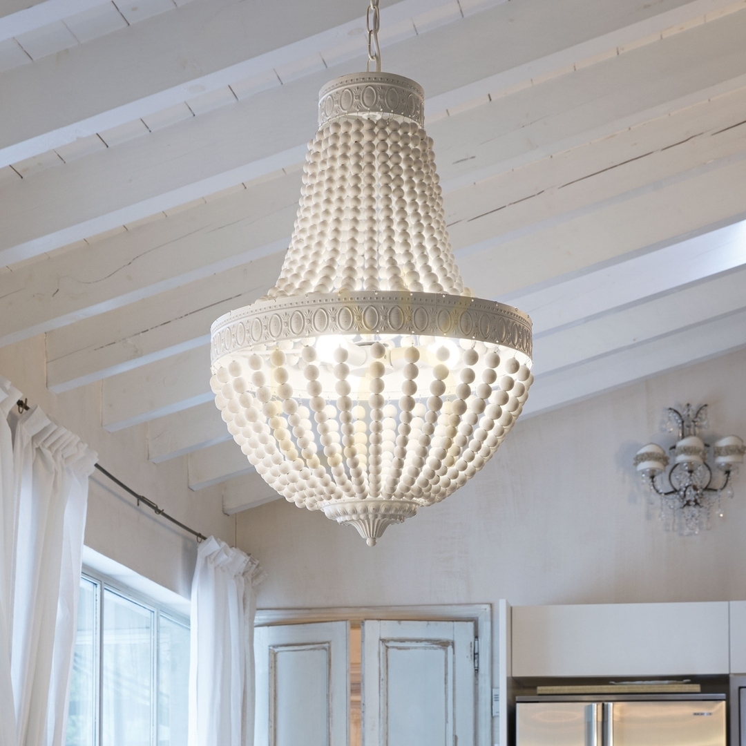 Aussicht Pendelleuchte Ideallux MONET SP5 weiß 40 cm 5-flammig E14 162737 Pendelleuchte Ideallux MONET SP5 weiß 40 cm 5-flammig E14 162737