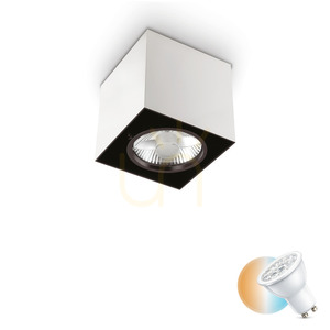 Plafond Ideallux Mood PL1 D15 Square schwarz GU10 140933 0 Plafond Ideallux Mood PL1 D15 Square schwarz GU10 140933 small 0