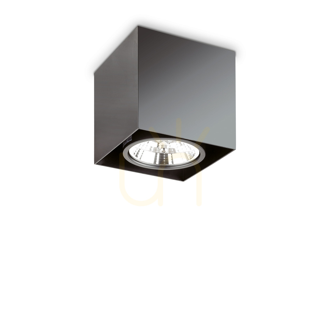 Vorschau Plafond Ideallux Mood PL1 Square schwarz GU10 15 cm 243931 Plafond Ideallux Mood PL1 Square schwarz GU10 15 cm 243931